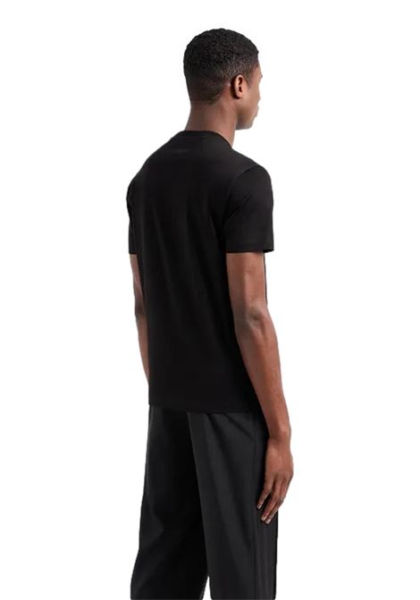 Jersey T-shirt with jacquard logo EMPORIO ARMANI | T-shirt | 8N1TD2 1JGYZ0022